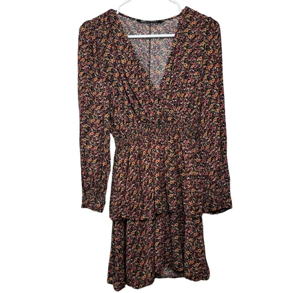 Zara Floral Mini Dress Size S - Picture 1 of 10